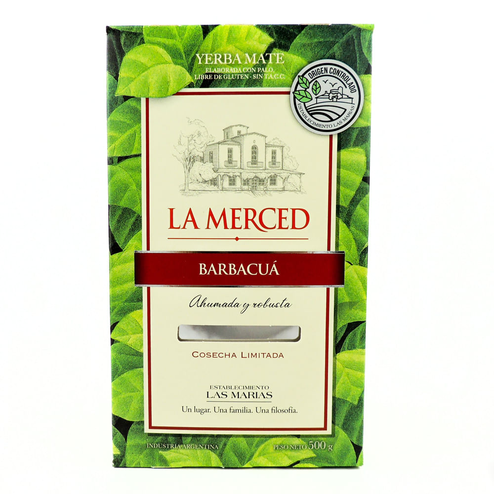 Yerba Barbacua OC La Merced 500 Grs