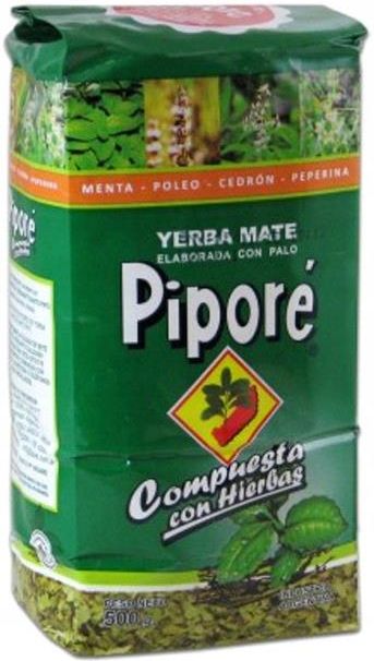 Yerba Compuesta con Hierbas Pipore 500 Grs