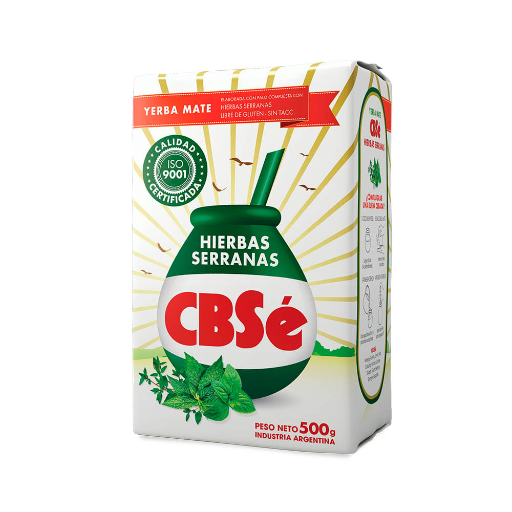 Yerba Hierbas Serranas CBsé 500 Grs