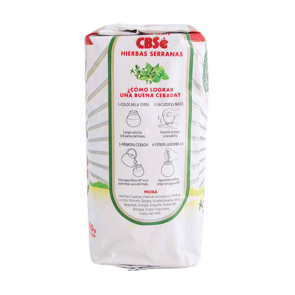Yerba Hierbas Serranas Salus 500 Grs