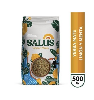 Yerba Limon y Menta Salus 500 Grs