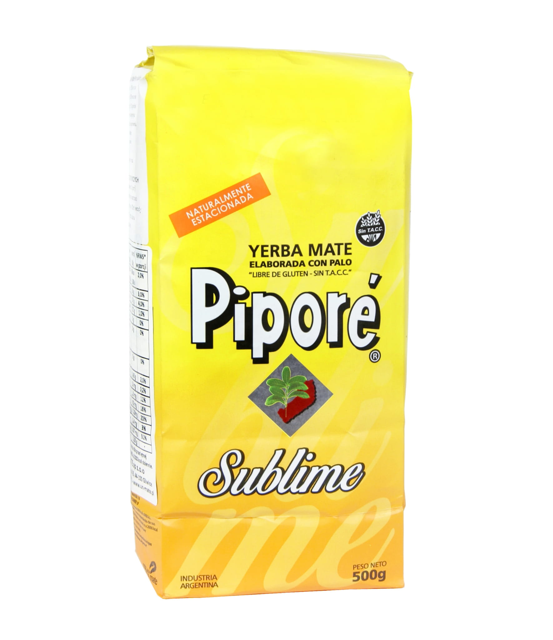 Yerba Sublime Pipore 500 Grs
