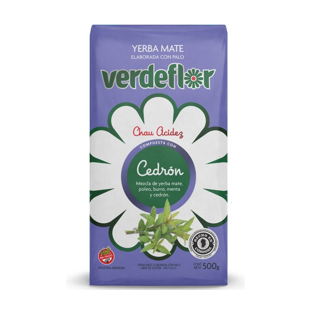 Yerba compuesta con Cedron Verdeflor 500 Grs