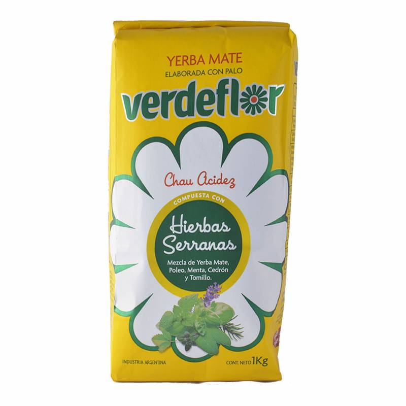 Yerba compuesta con Hierbas Serranas Verdeflor 1 Kgr